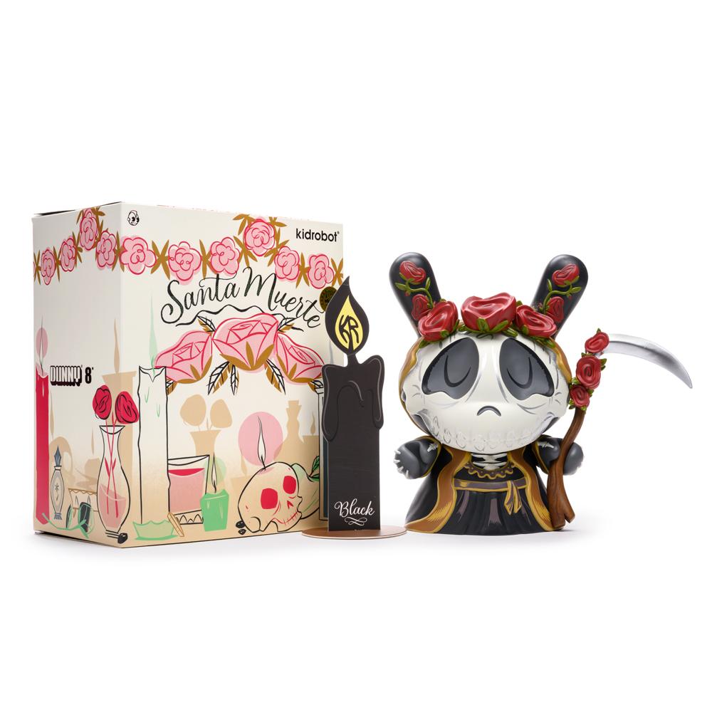 Santa Muerte 8-Inch Black Dunny by Stephanie Bucsema