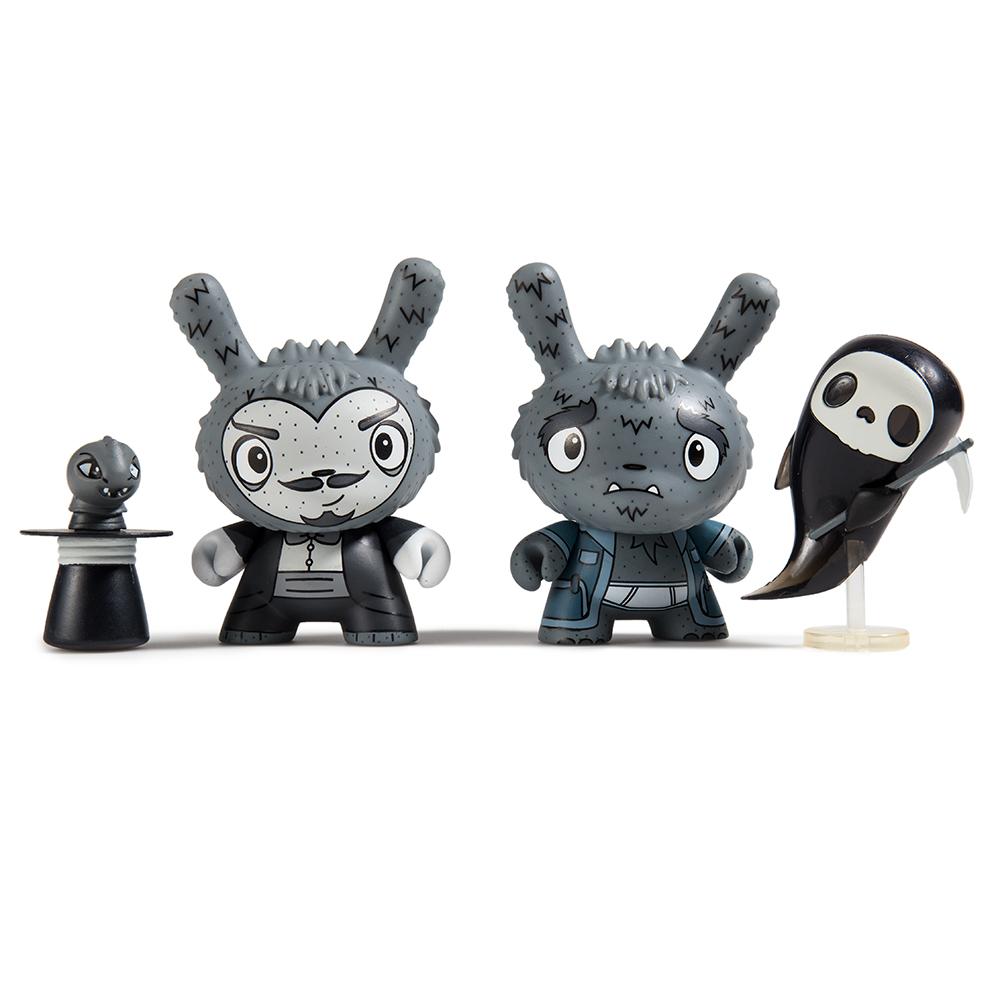 Scared Silly Dunny Series by Kidrobot x Jenn & Tony Bot