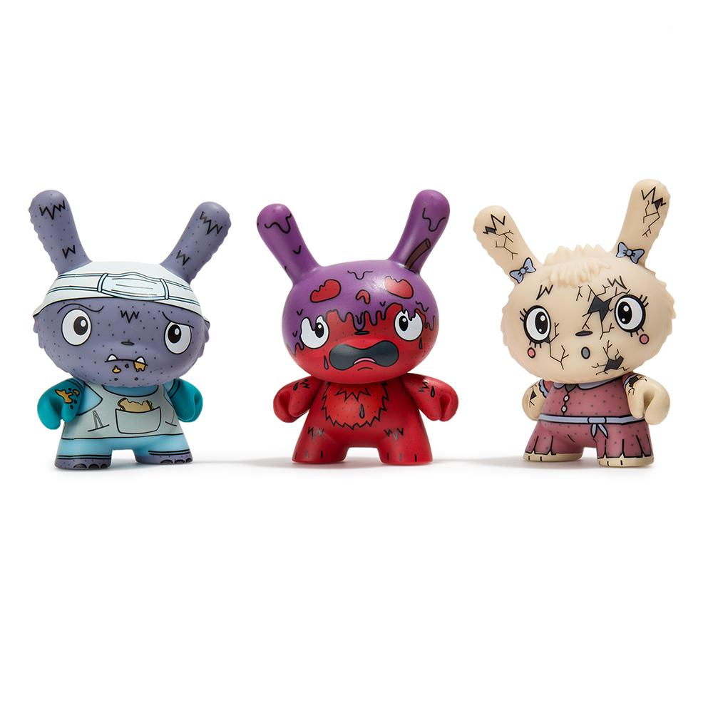 Scared Silly Dunny Series by Kidrobot x Jenn & Tony Bot