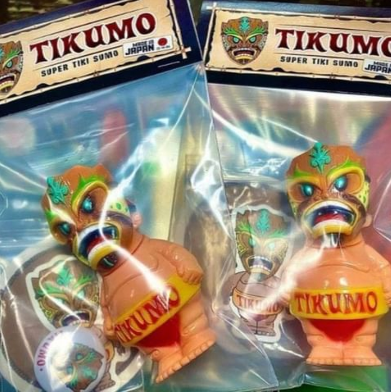 Tikumo Super Tiki Sumo 7th Colorway Sofubi Art Toy