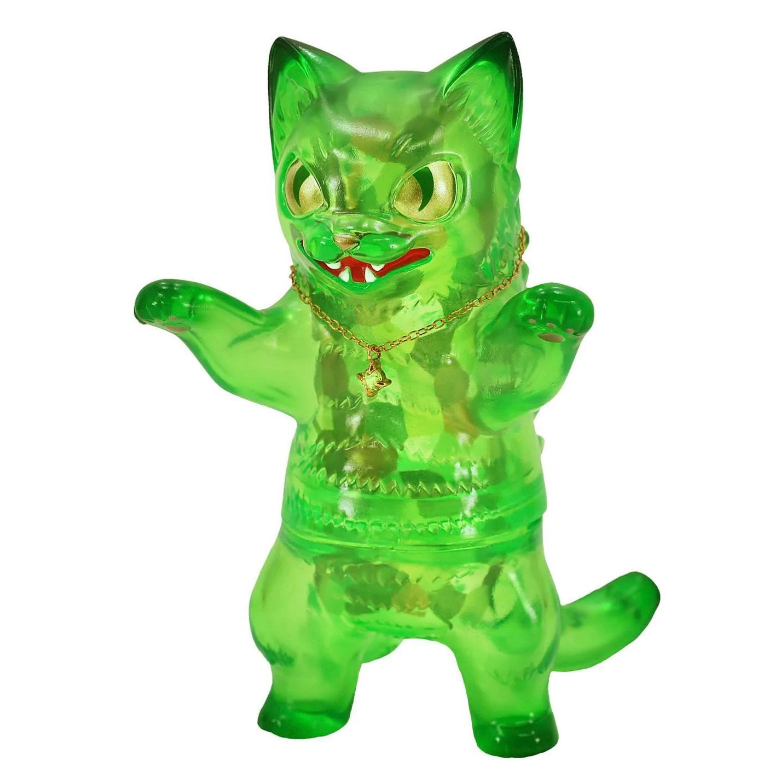 Negora Birthstone Collection (Peridot Version) Sofubi Art Toy by Konatsuya