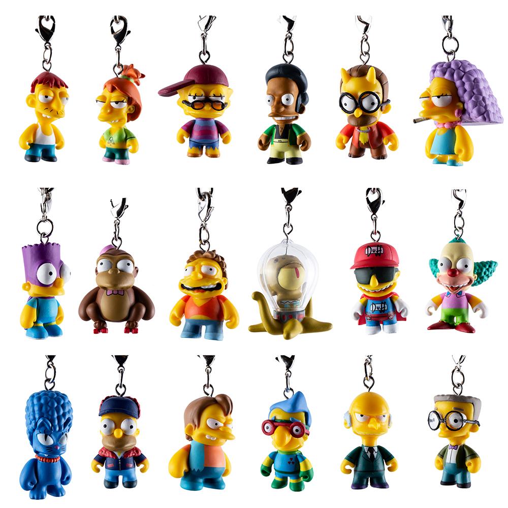The Simpsons Craptacular Blind Box Keychains by Kidrobot