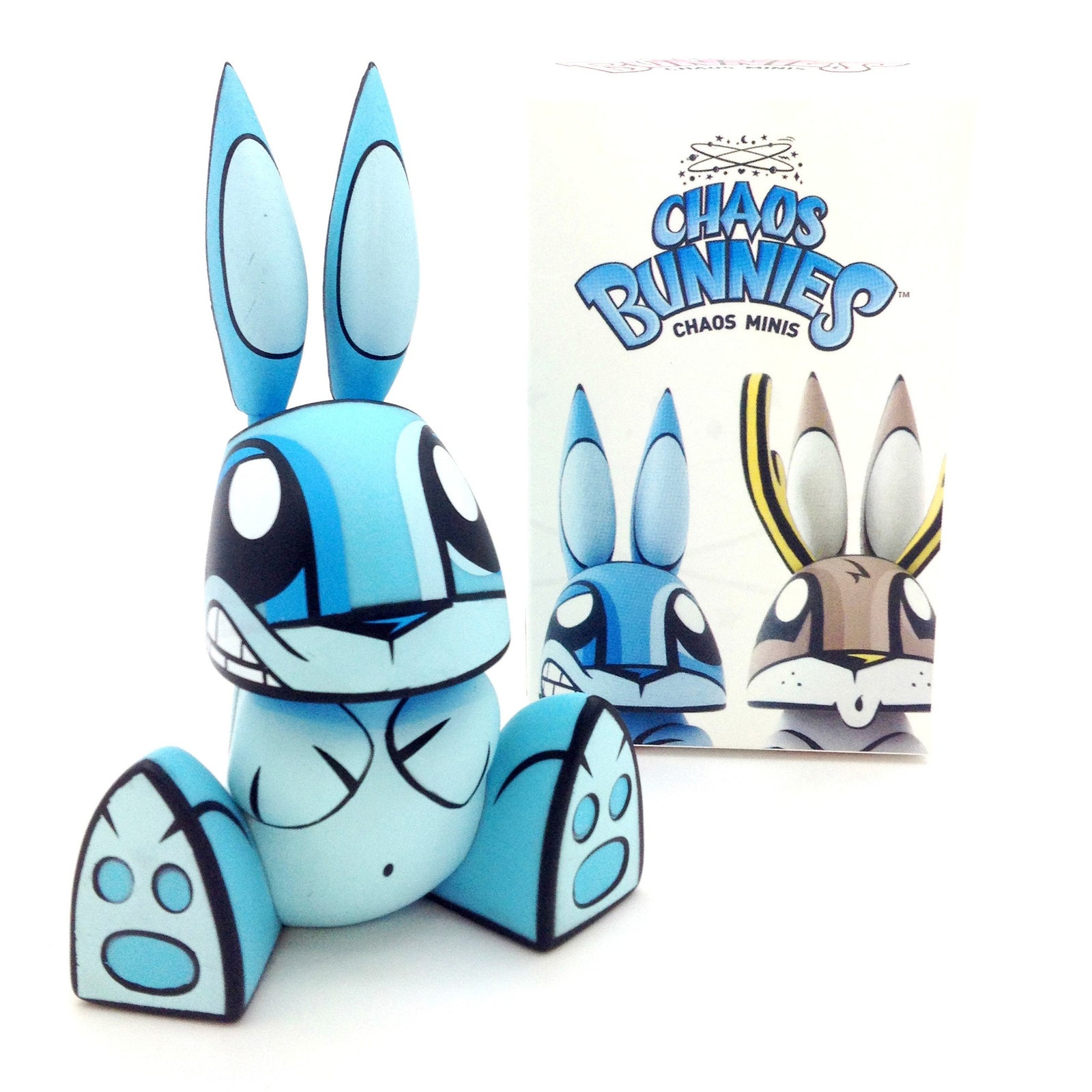 Mini Chaos Bunnies - Snow Bunny - Mindzai  - 3