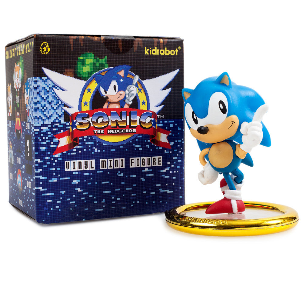 Sonic The Hedgehog Mini Series Vinyl Figure Blind Box Sega X Kidrobot Case  Unboxing  YouTube