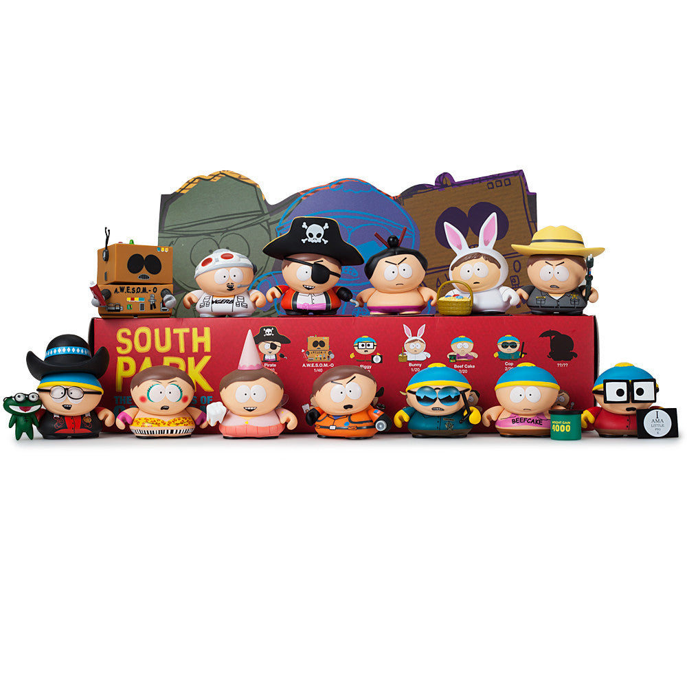 South Park The Many Faces of Cartman Blind Box by Kidrobot - Mindzai  - 1