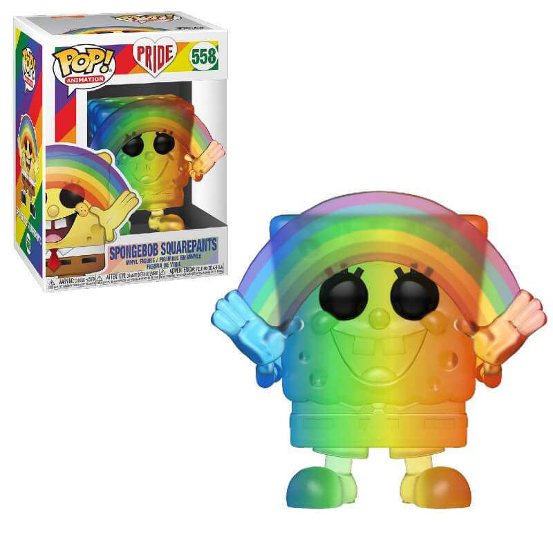 Spongebob Squarepants Pride POP! Vinyl Toy Figure by Funko