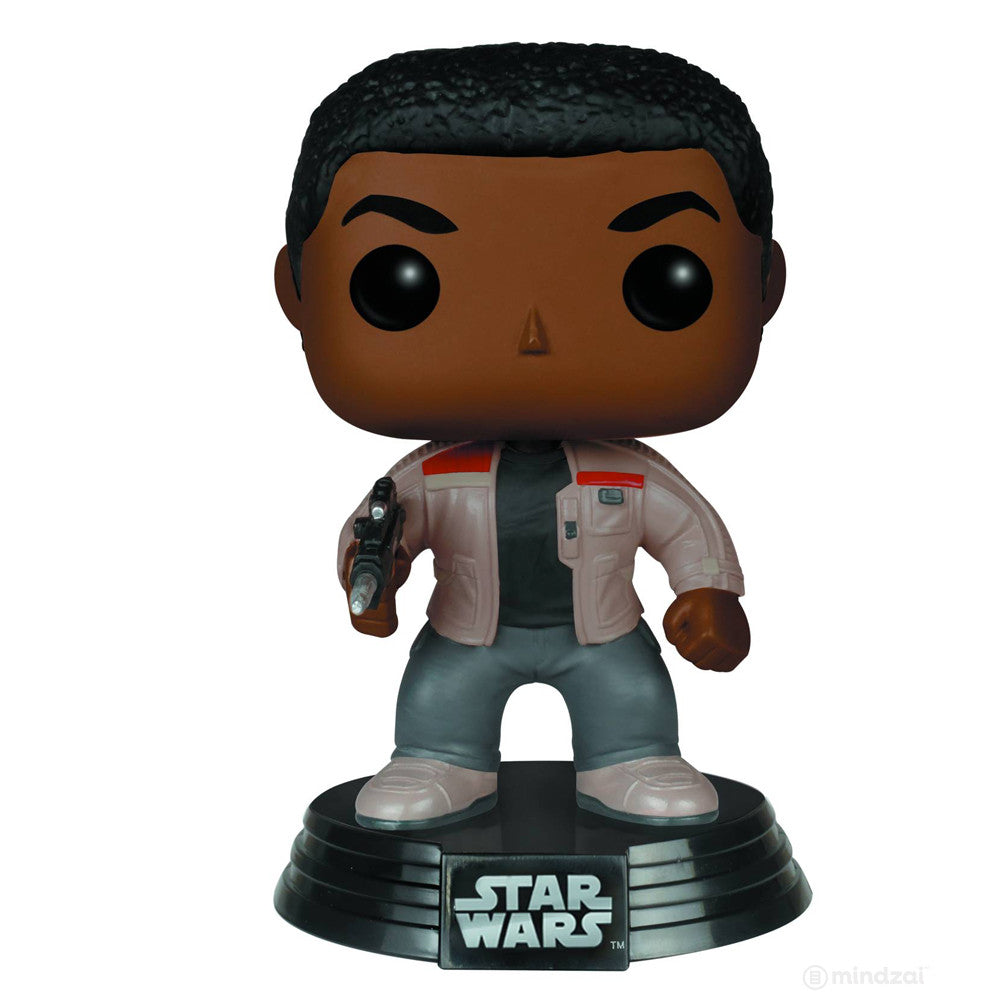 Finn Pop Star Wars The Force Awakens Vinyl Bobblehead Figure by Funko - Mindzai 