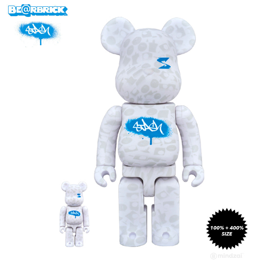 Stash 100% and 400% Set by Medicom Toy x Stash