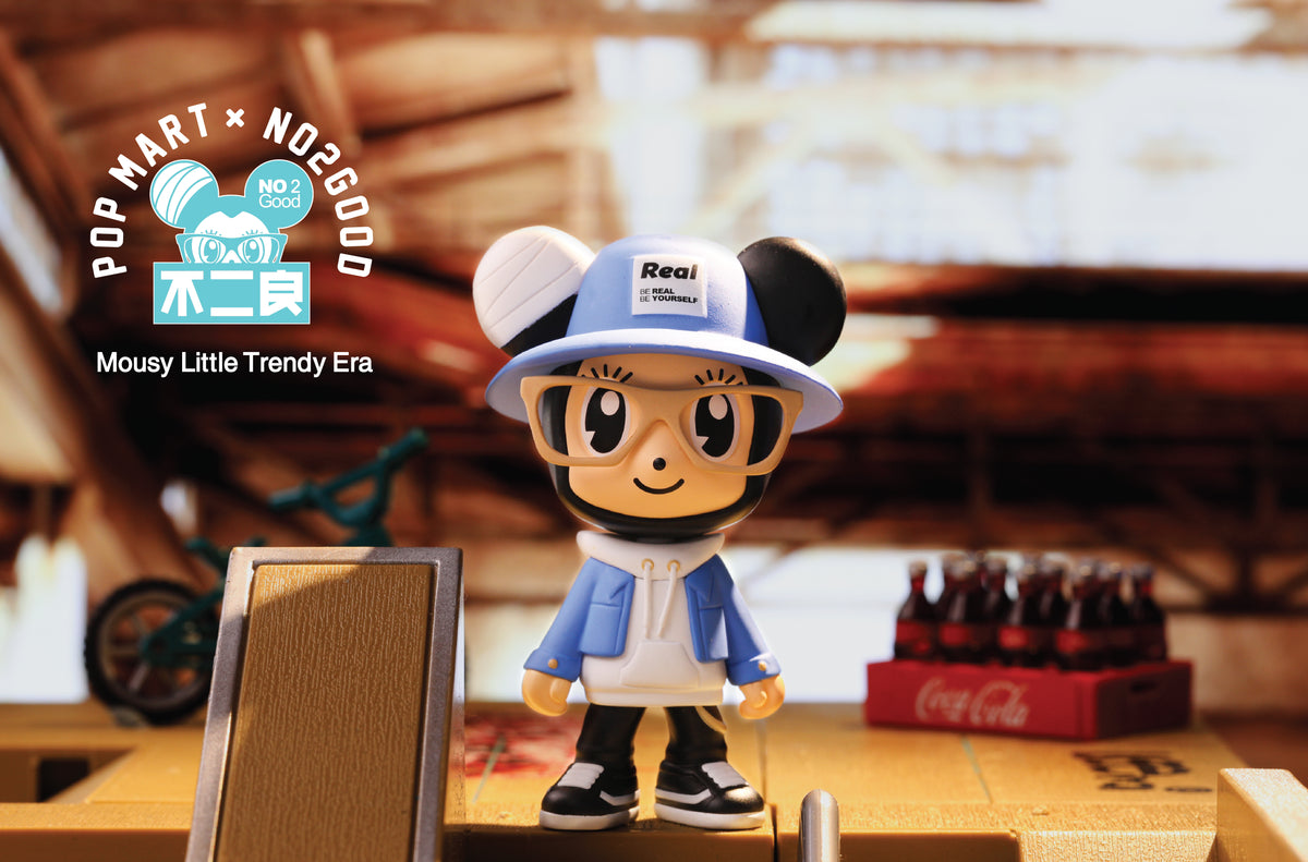 Mousy Little x Stay Real Trendy Era Blind Box Toy Series by No2Good x POP MART
