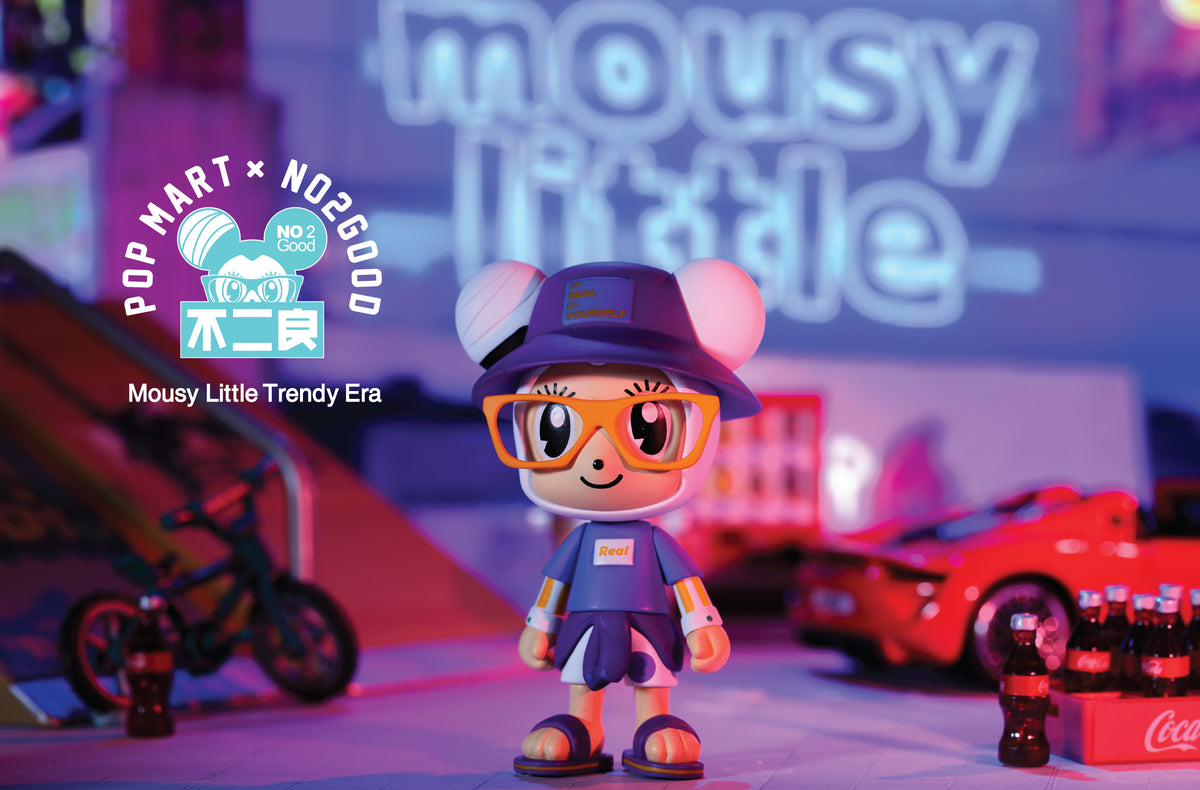 Mousy Little x Stay Real Trendy Era Blind Box Toy Series by No2Good x POP MART