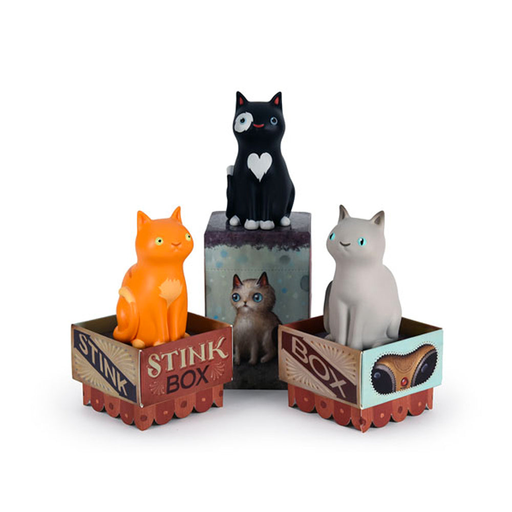 Stink Box Cats Blind Box Series by Jason Limon