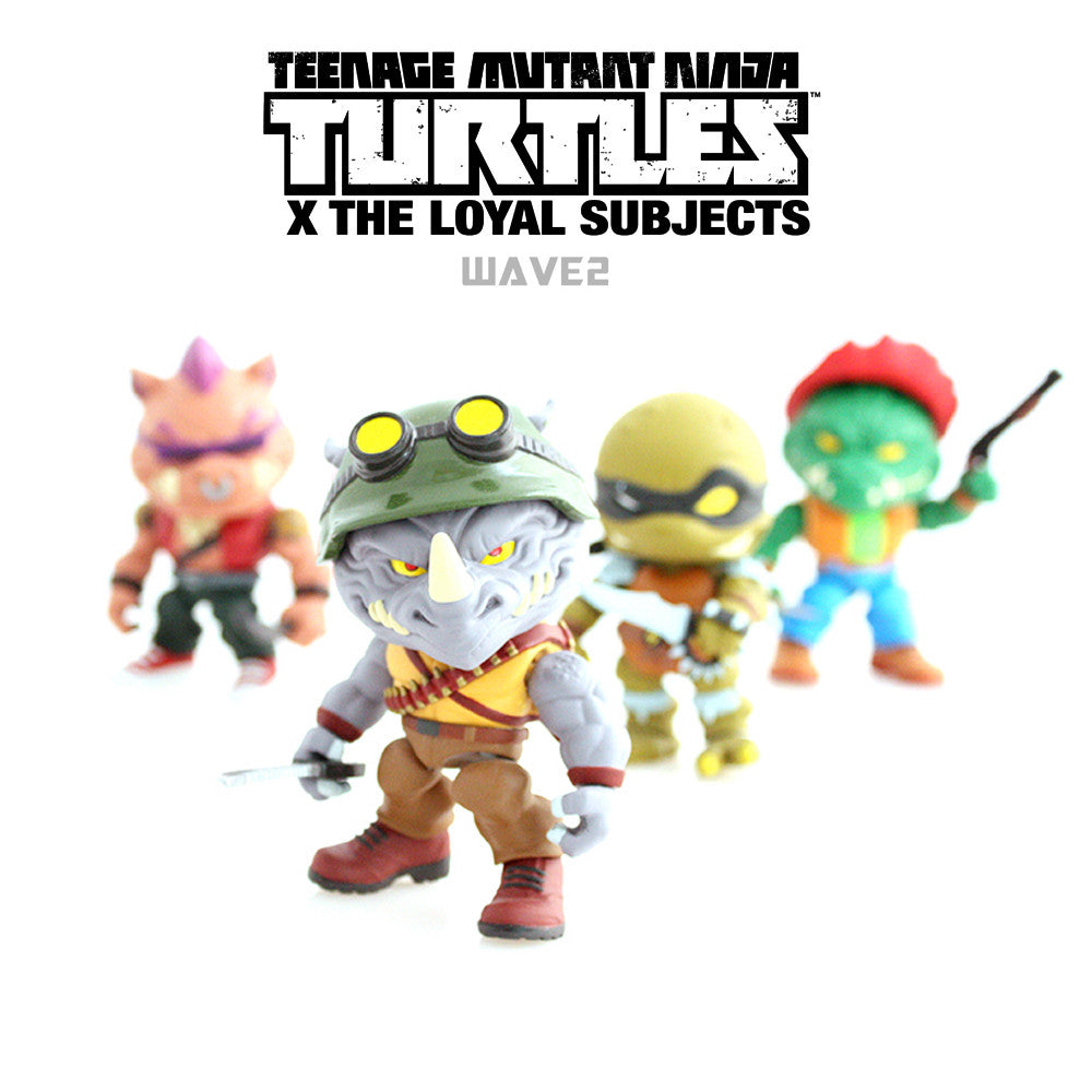 TMNT x The Loyal Subjects Wave 2 Single Blind Box - Mindzai  - 2