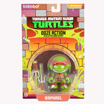 TMNT Ooze Action Glow In The Dark Raphael - Mindzai  - 1