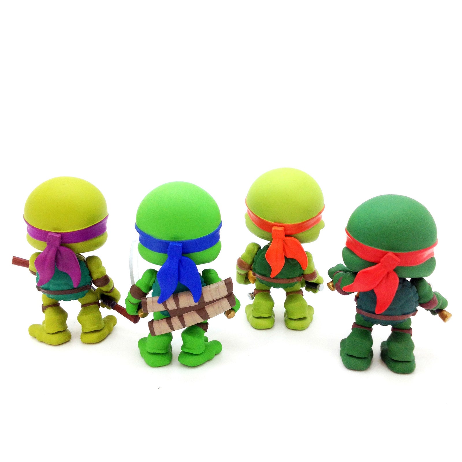 TMNT x Loyal Subjects Teenage Mutant Ninja Turtles Action Vinyls - Set of 4 - Mindzai  - 6