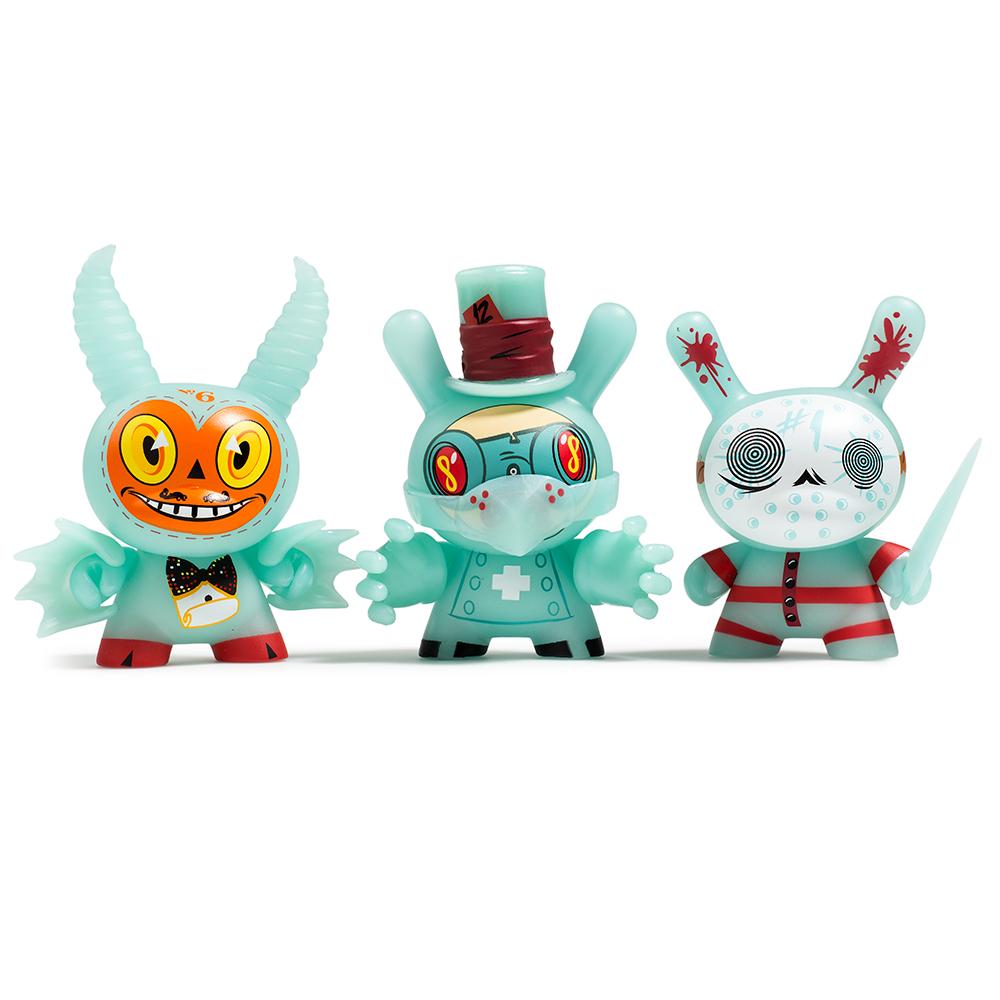 The 13 GID Dunny Blind Box Series by Brandt Peters x Kidrobot