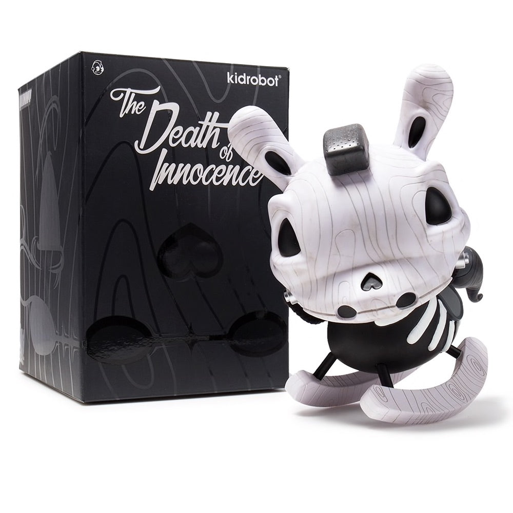 The Death of Innocence 8" Rocking Horse Dunny Greyscale by Igor Ventura x Kidrobot