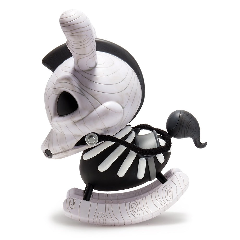 The Death of Innocence 8" Rocking Horse Dunny Greyscale by Igor Ventura x Kidrobot