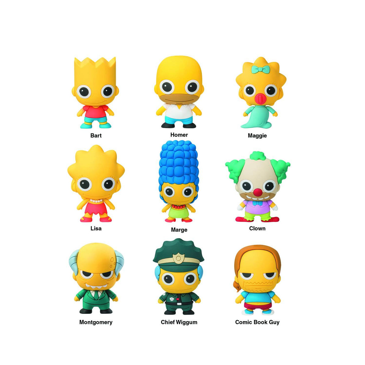 The Simpsons Figural Keyring Blind Bag - Mindzai  - 2