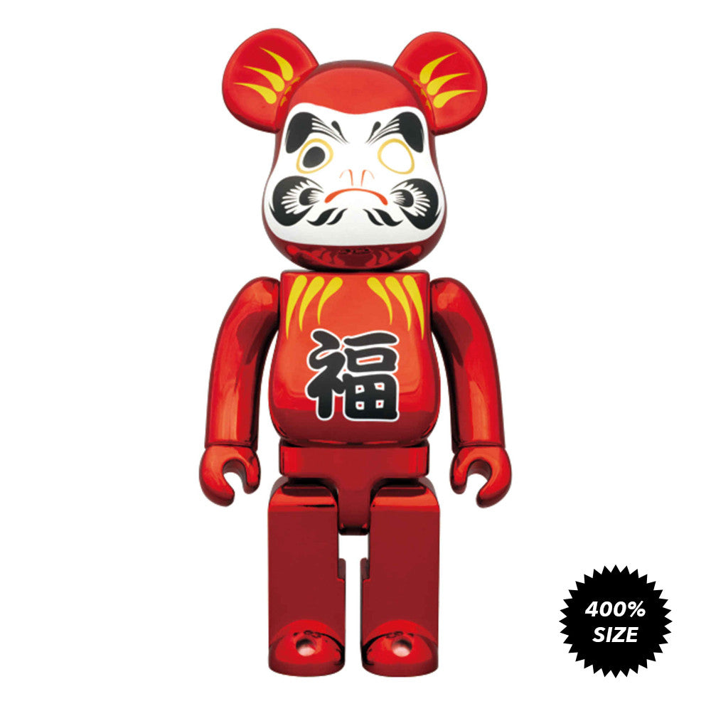 Tokyo Skytree Metallic Red Daruma 400% Bearbrick *Tokyo Treasures