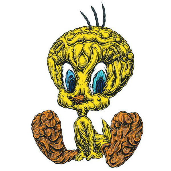Looney Tunes Tweety Art Toy by Mark Dean Veca x Kidrobot - Mindzai  - 1
