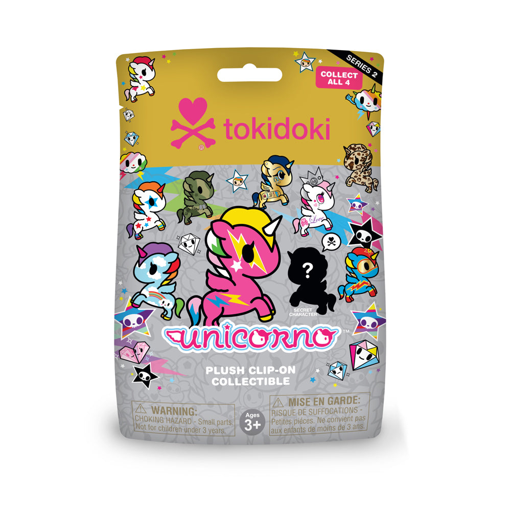 Unicorno Plush Clip-on Collectible Series 2 Blind Bag