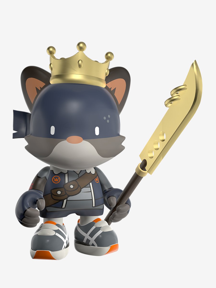 King Janky The Fourth Mini Figure by Superplastic