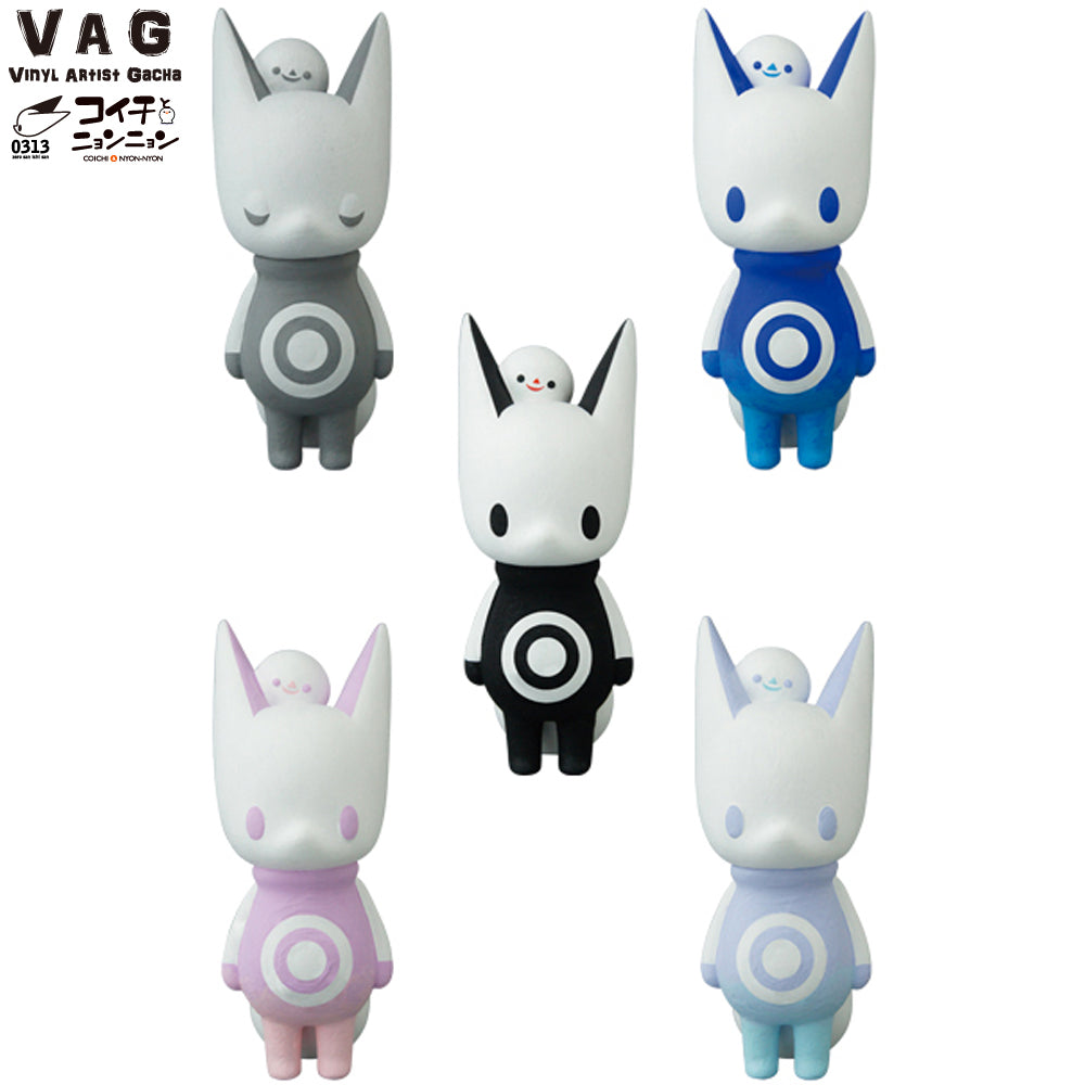 Koichi and NyonNyon by 0313 Illustration x Vinyl Artist Gacha (VAG) Series 18