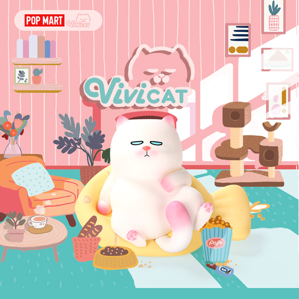 Vivicat Lazily Sitting Set Blind Box Series by Vivicat x POP MART