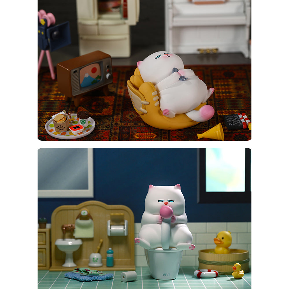 Vivicat Lazily Sitting Set Blind Box Series by Vivicat x POP MART