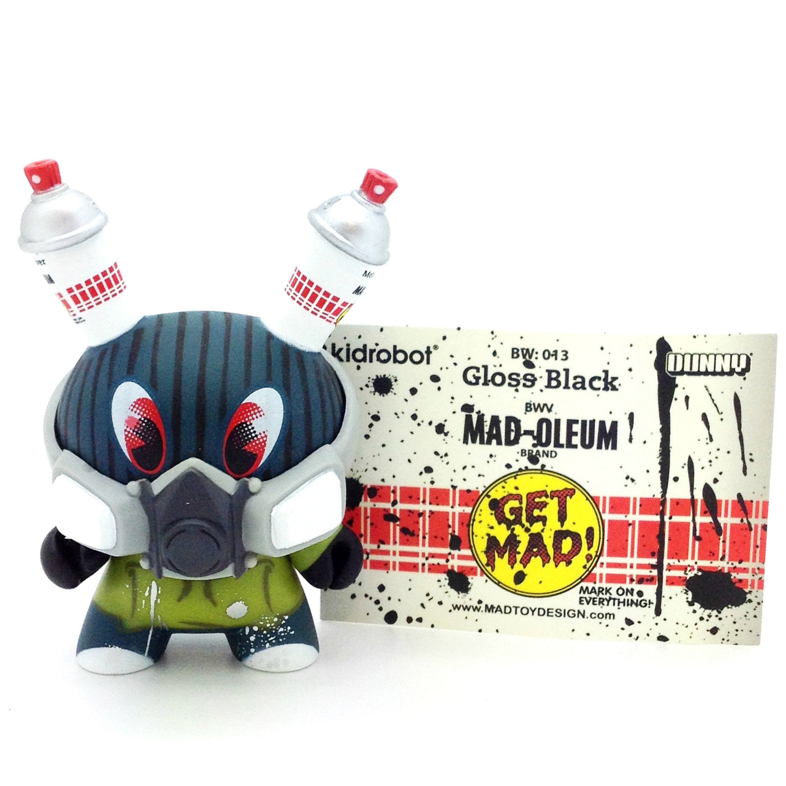 Dunny 2012 Series - Vandal Dunny (MAD) - Mindzai  - 2