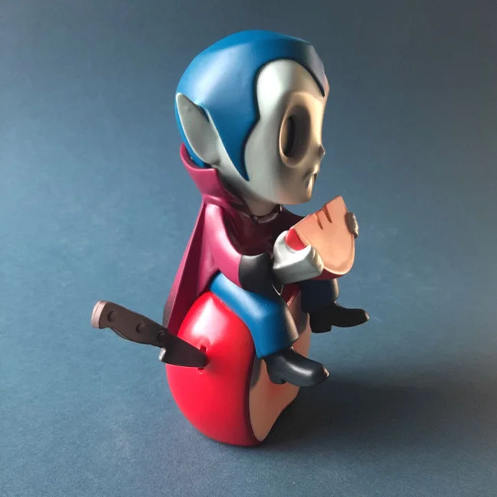 Apple Knife Vegan Vampire Blues Edition Art Toy by Emergency Toys