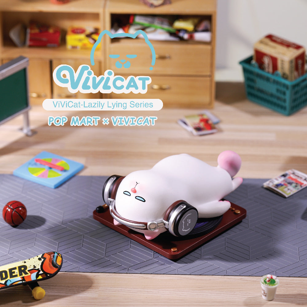 Vivicat 3.0 Lying Lazily Blind Box Series by POP MART
