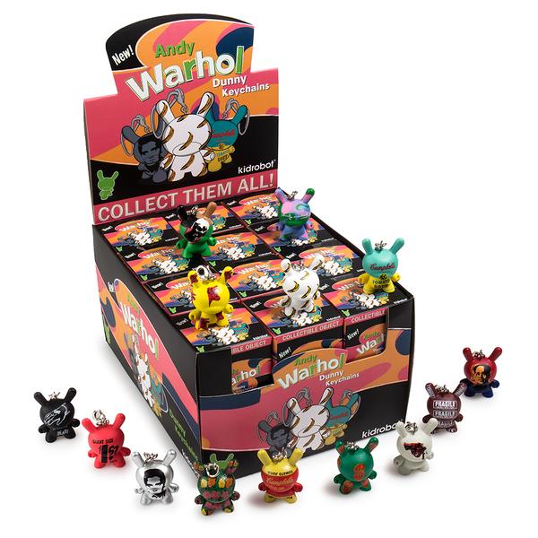 Warhol Dunny Blind Box Keychain Series by Kidrobot