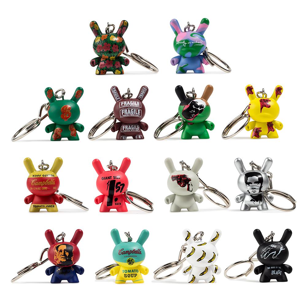 Warhol Dunny Blind Box Keychain Series by Kidrobot