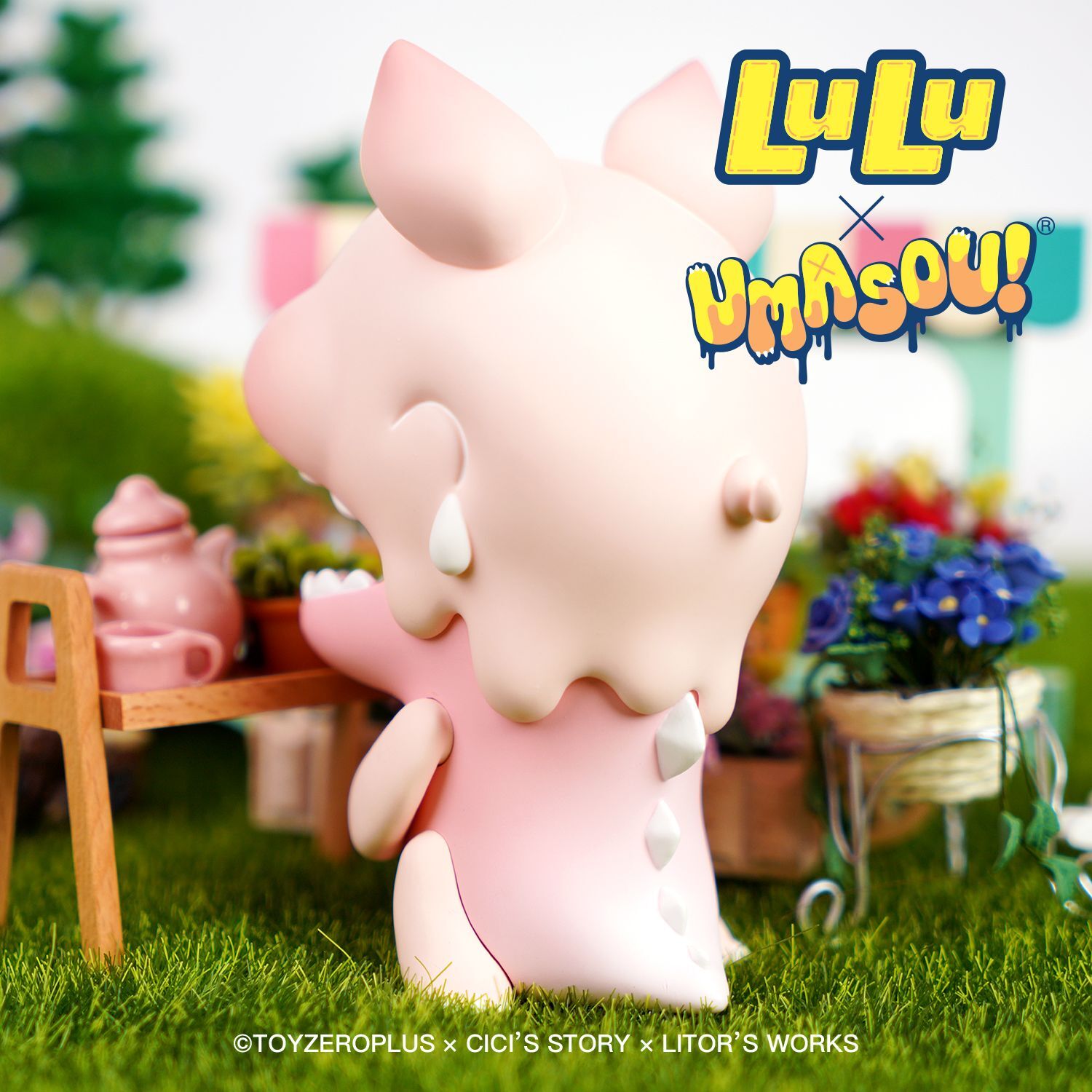 Lulu x Umasou! Diaper Art Toy Figure by Litor's Work x TOYZEROPLUS x Cici's Story