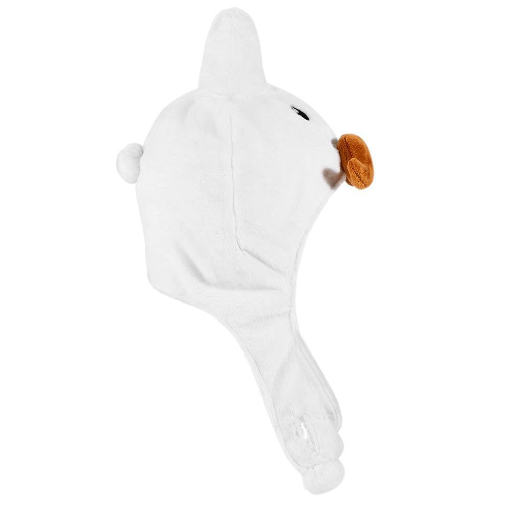 Labbit White Plush Hat by Kidrobot - Mindzai  - 1