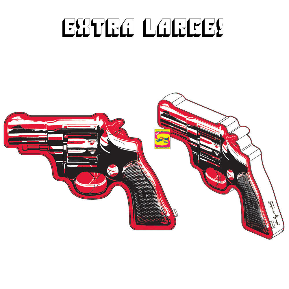 Andy Warhol Revolver XL Plush by Kidrobot - Special Order - Mindzai  - 4