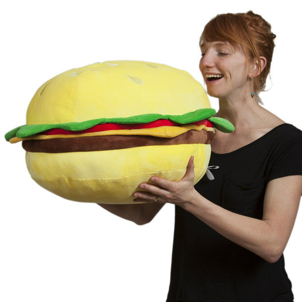 Yummy World Cheeseburger 24" Plush by Heidi Kenney x Kidrobot - Mindzai  - 5
