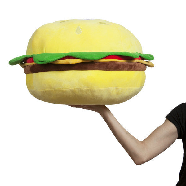 Yummy World Cheeseburger 24" Plush by Heidi Kenney x Kidrobot - Mindzai  - 4