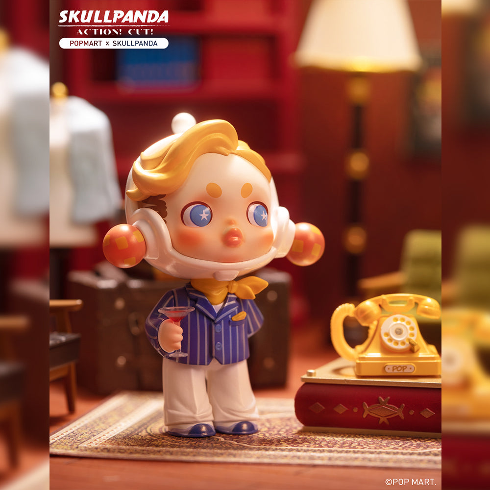 Skullpanda Action! Cut! Blind Box Series by POP MART