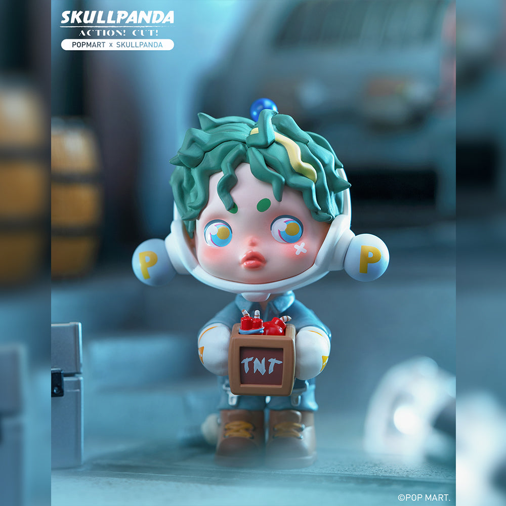 Skullpanda Action! Cut! Blind Box Series by POP MART