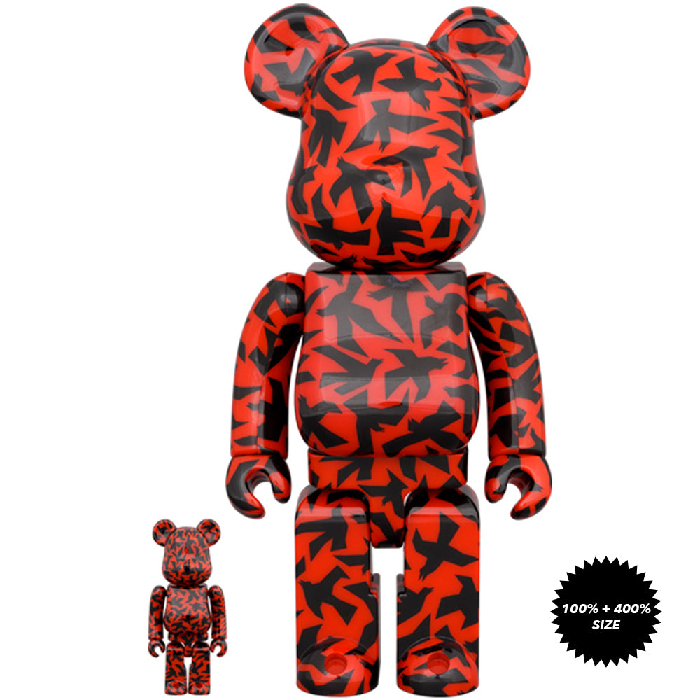 Alfred Hitchcock: The Birds 100% + 400% Bearbrick Set by Medicom Toy