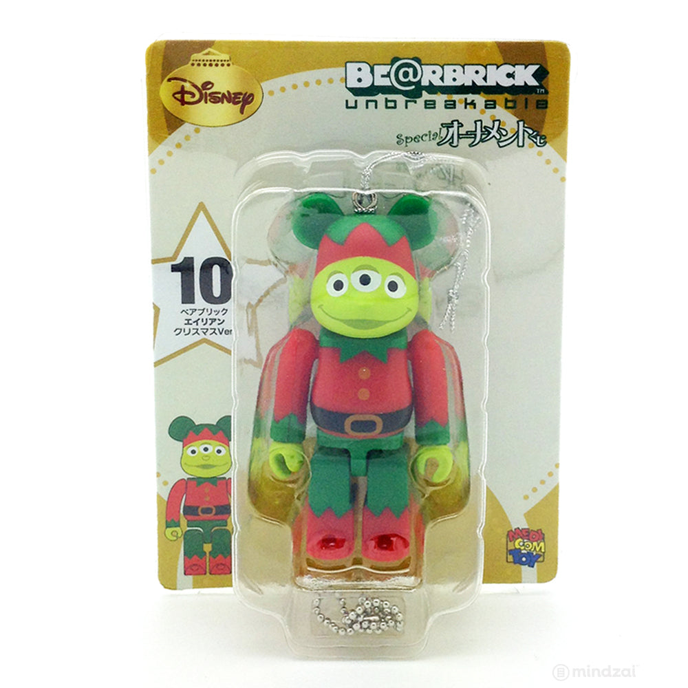 Disney Pixar Bearbrick Unbreakable Happy Kuji #10 - Toy Story Alien Elf Version 100% Size