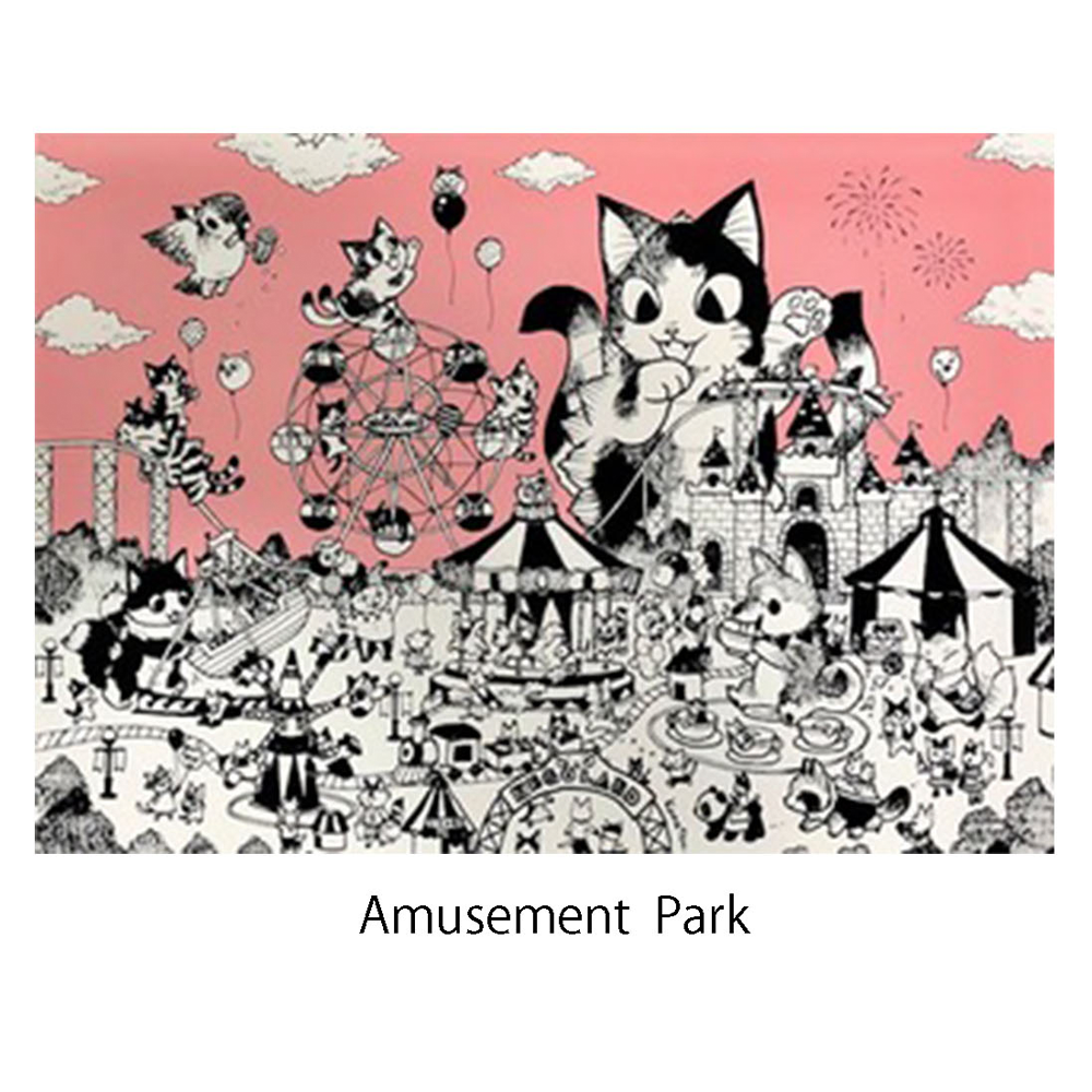 Amusment Park Print by Konatsuya