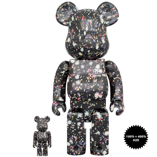 Anever Black 100% + 400% Bearbrick Set by Medicom Toy - Mindzai