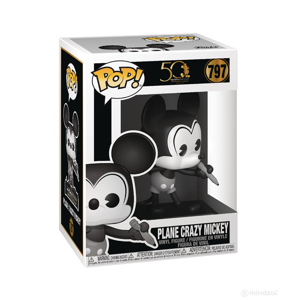 Disney Archives: Plane Crazy Mickey POP Toy Figure by Funko