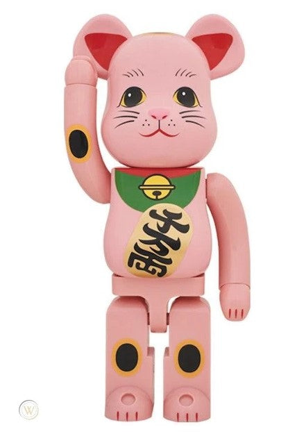 MEDICOM BE@RBRICK Lucky Cat Maneki Neko Red version GID 1000%