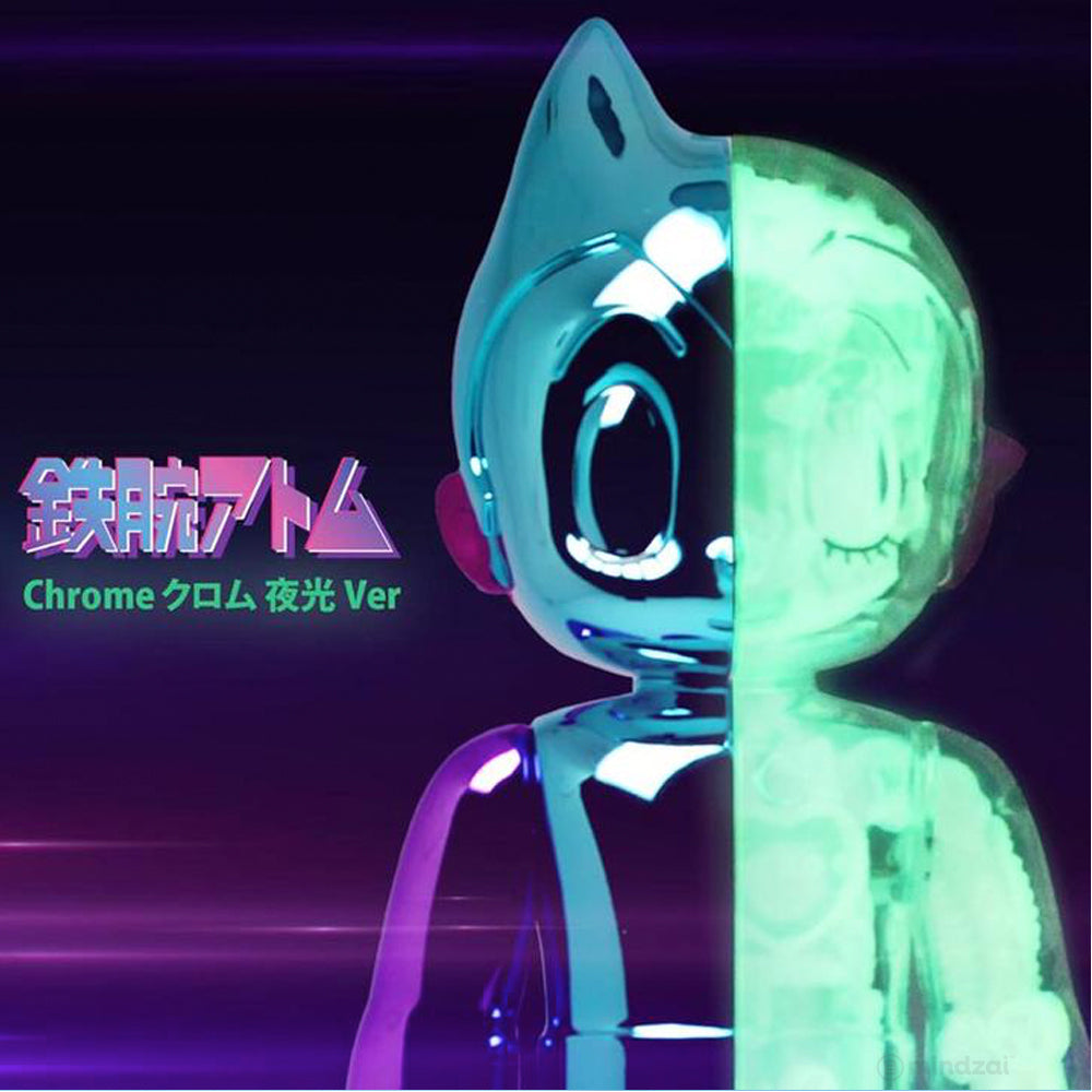 Diecast Dissected Astro Boy (Chameleon Chrome GID Edition) by ToyQube x Tezuka Productions