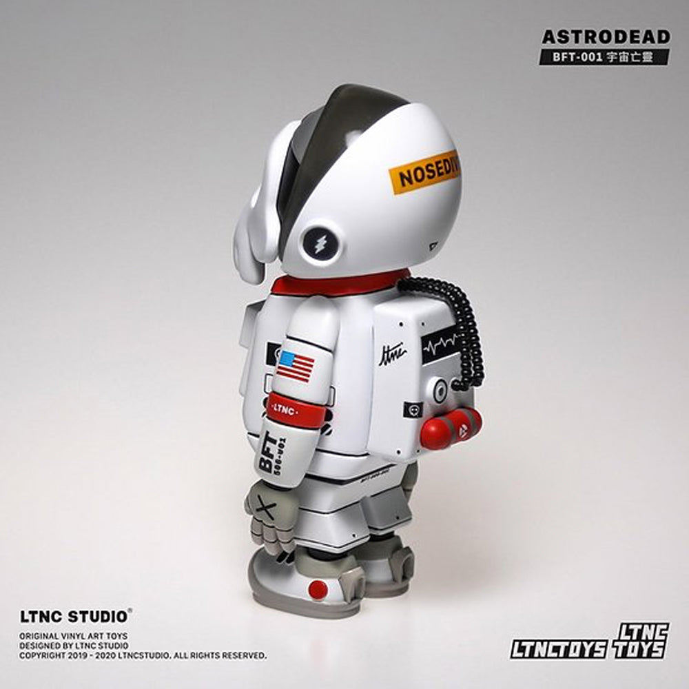 Astrodead White Art Toy Figure by LTNC Studio