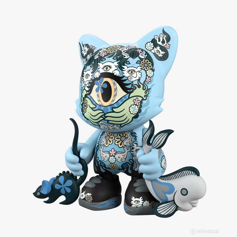 Azure Ailurophile SuperJanky by Junko Mizuno x Superplastic